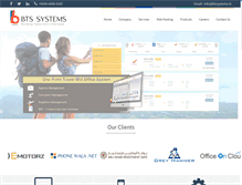 Tablet Screenshot of btssystem.com
